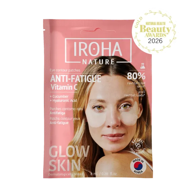 Iroha Nature Eye Contour Patches Vitamin C patch occhi illuminanti