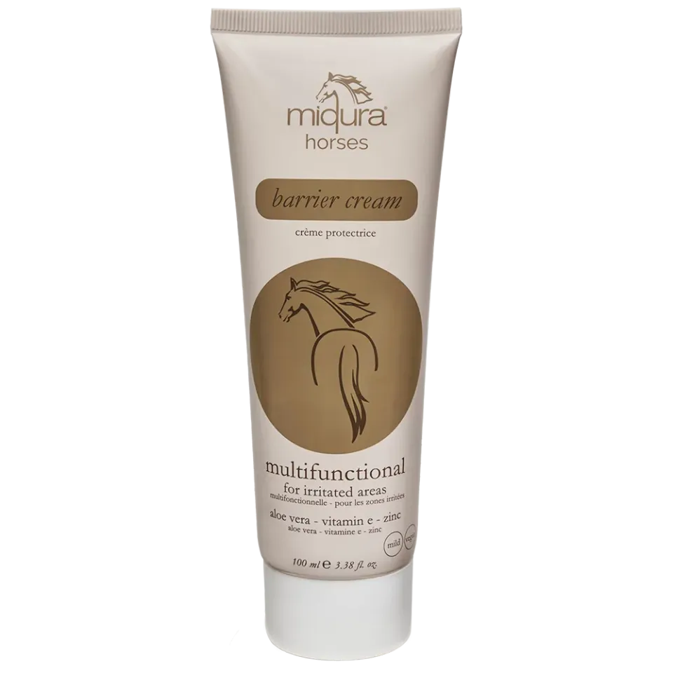 Miqura Horses crema barriera zinco cavalli