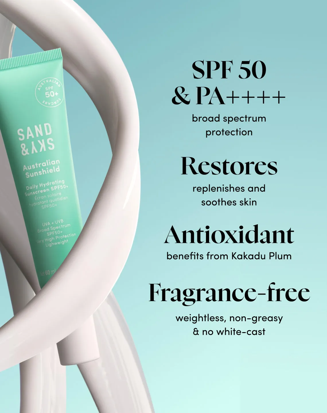 Sand & Sky Sunshield Daily SPF50+ crema solare viso