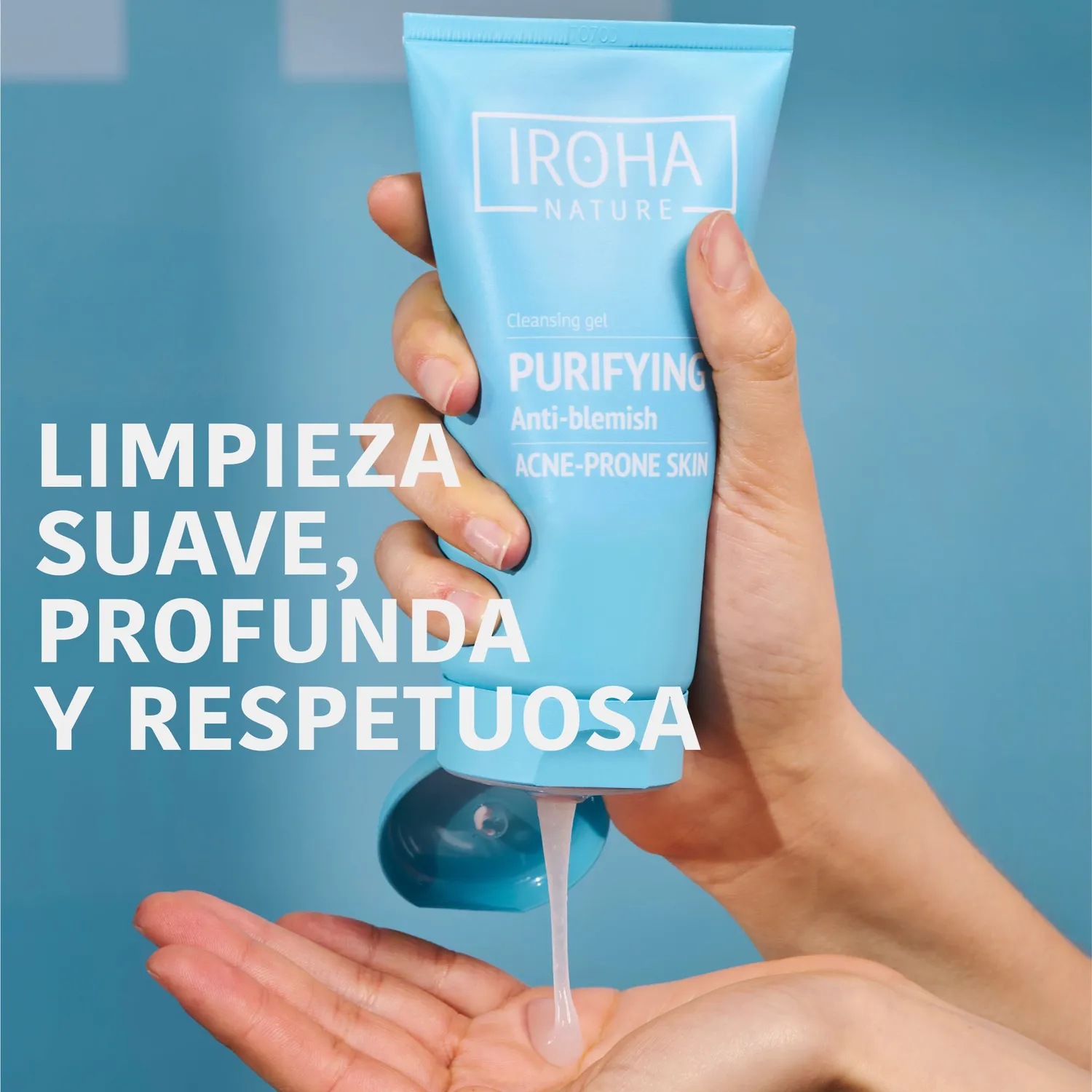 Iroha Nature Purifying gel detergente acne