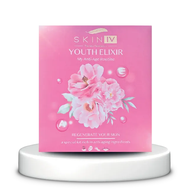 Skin Iv Youth Elixir kit viso antiage 4 trattamenti