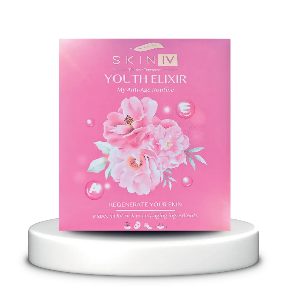 Skin Iv Youth Elixir kit viso antiage 4 trattamenti