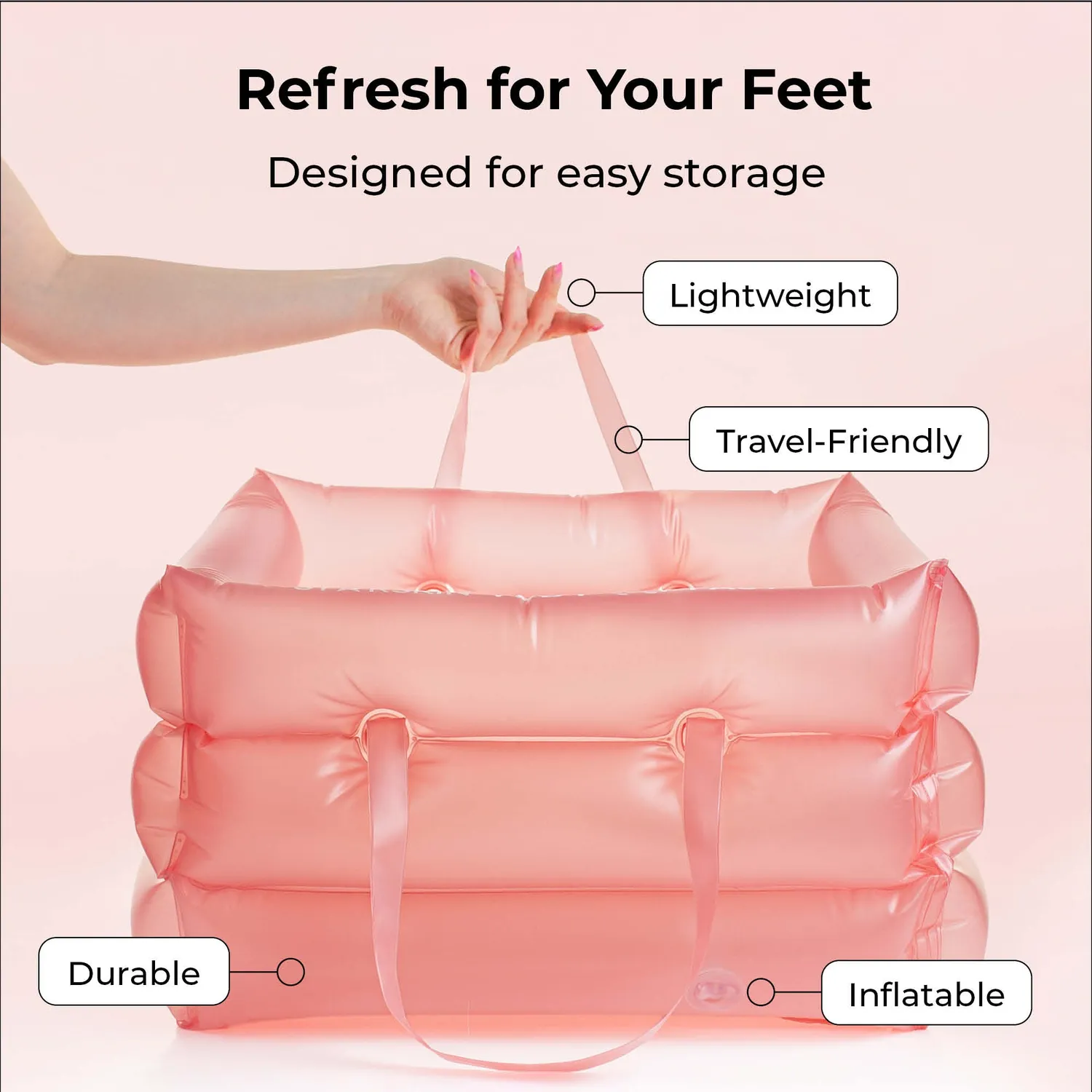 Starskin Fab Feet bacinella pediluvio gonfiabile