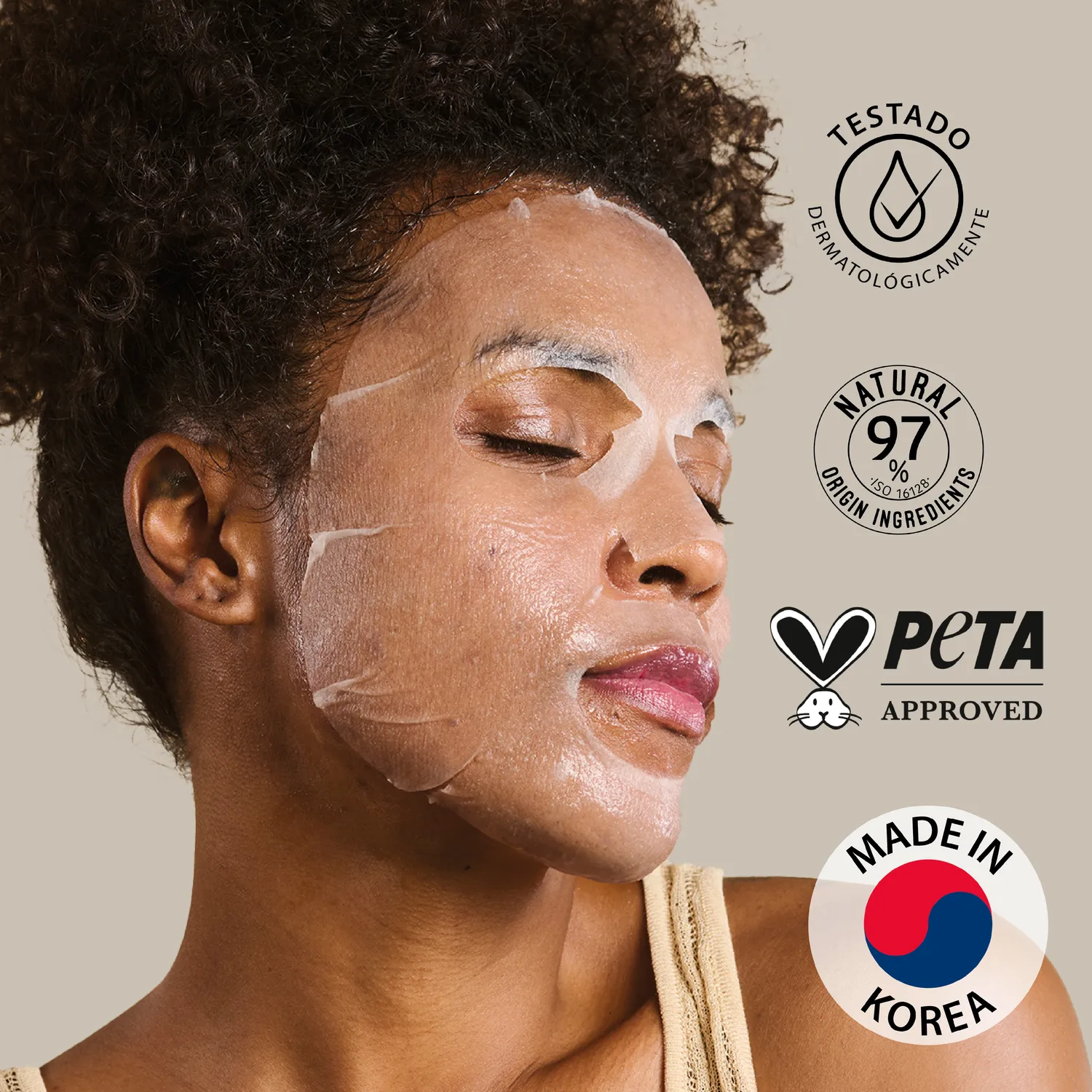 Irohanature Tea Tree maschera viso purificante sebo