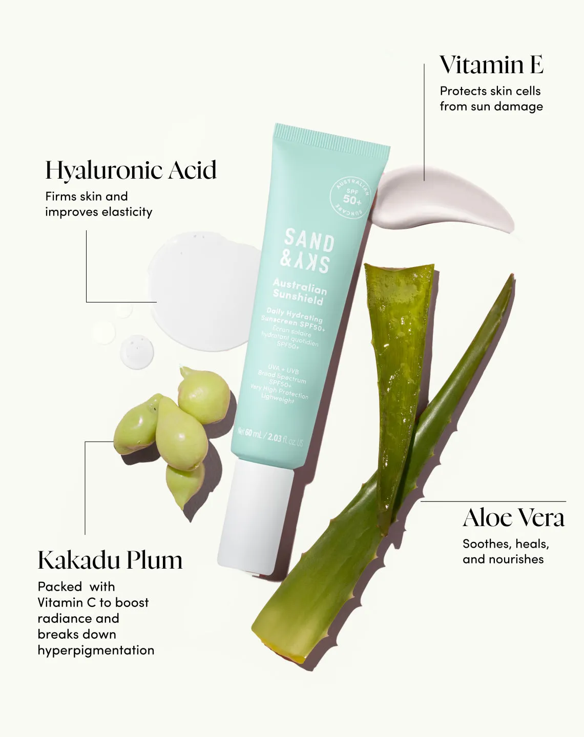 Sand & Sky Sunshield Daily SPF50+ crema solare viso