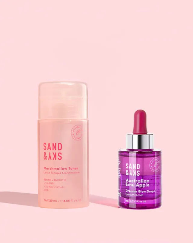 Sand & Sky Baby Skin Duo kit viso glow rimpolpante 2 pezzi