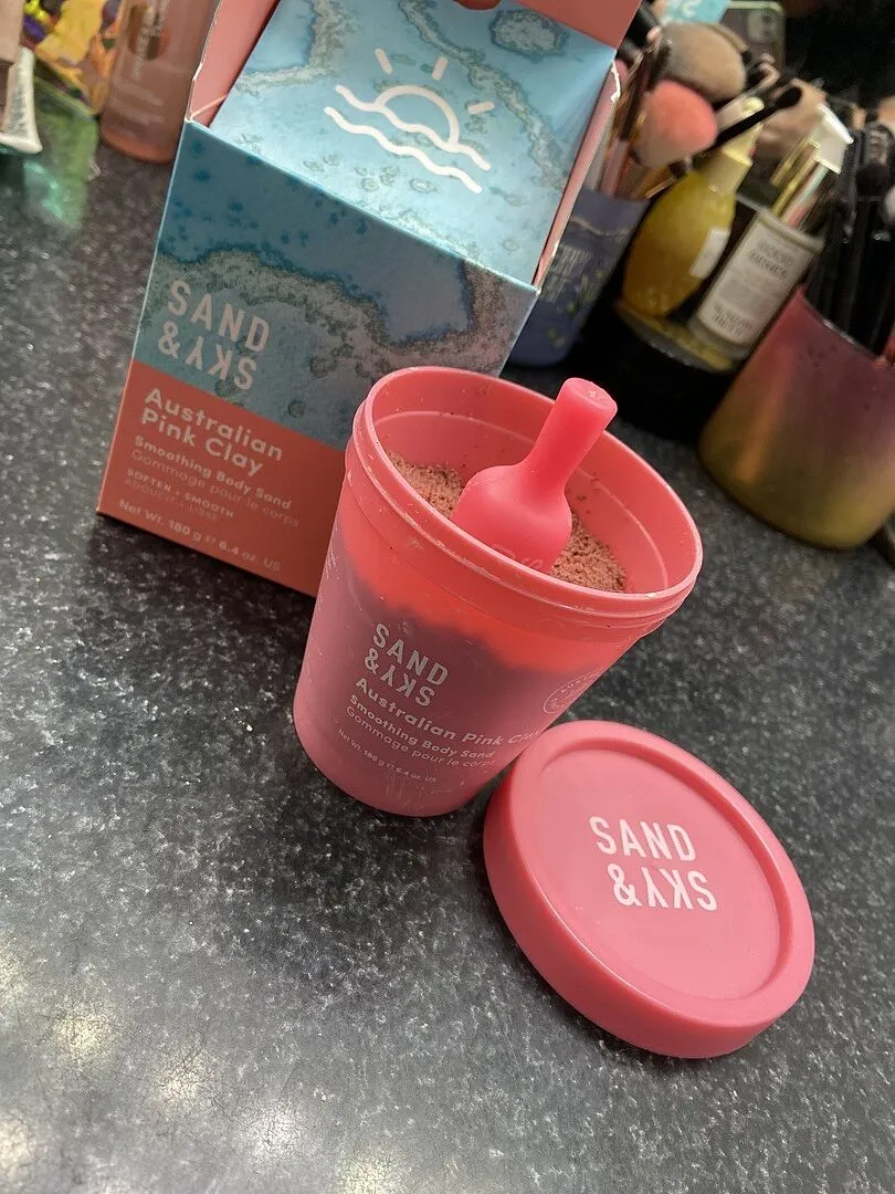 Sand & Sky Australian Pink Clay Smoothing Body Sand scrub corpo levigante