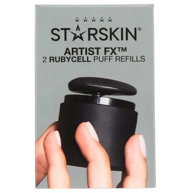 Starskin Artist FX Rubycell Puff spugnetta trucco 2 pezzi ipoallergenica