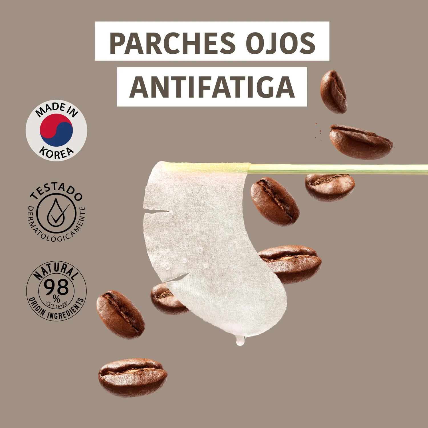 Irohanature Anti-Fatigue Patch Occhi Caffeina