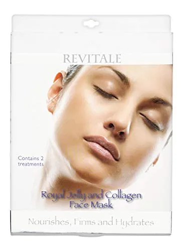 Revitale Royal Jelly Collagen Maschera Viso 2 Trattamenti Rassodante