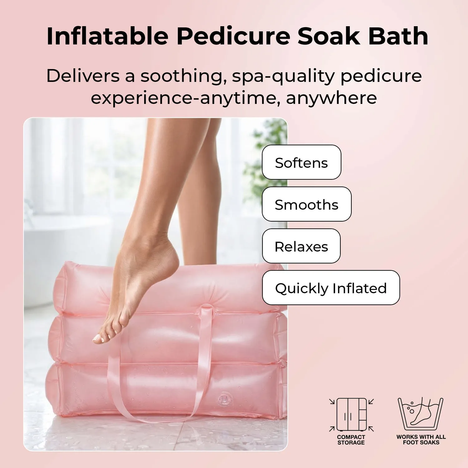 Starskin Fab Feet bacinella pediluvio gonfiabile
