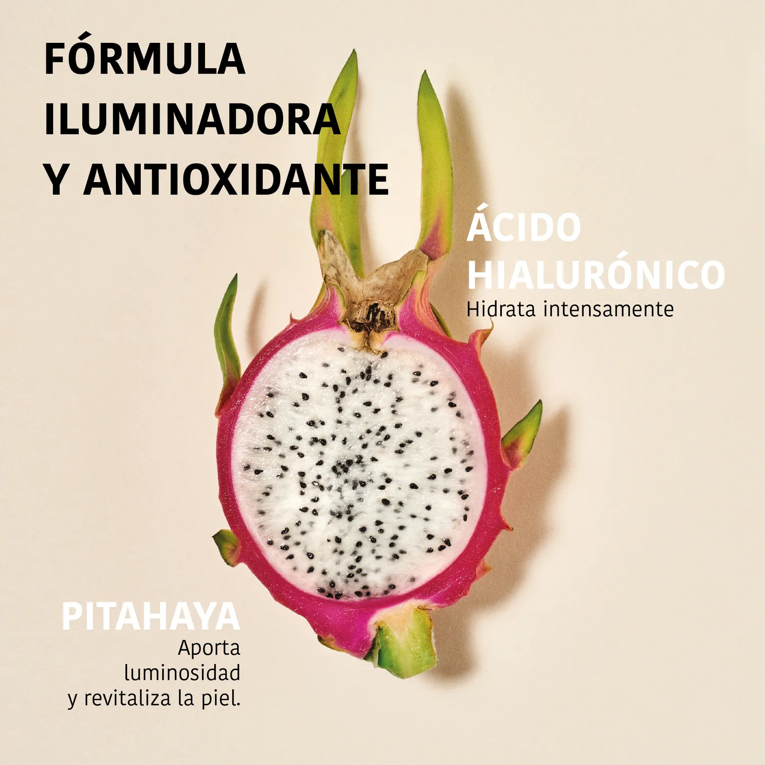 Irohanature Dragon Fruit maschera viso illuminante pitaya