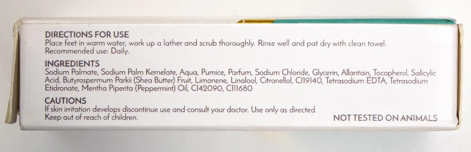 Revitale Advanced Sapone Piedi Menta Pomice Saponetta 80 g
