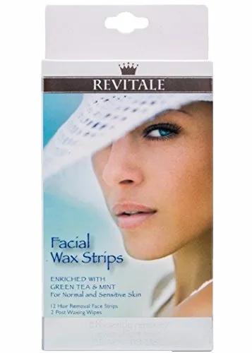 Revitale Revita strisce ceretta viso 12pz pelli sensibili