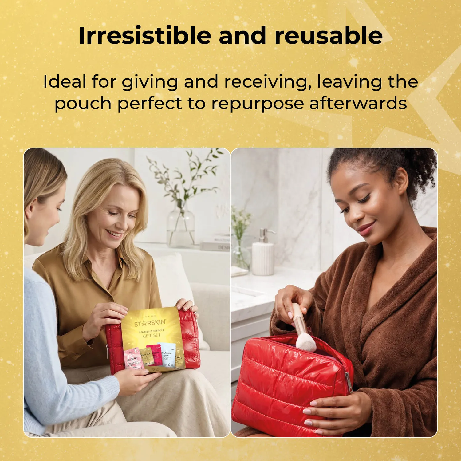 Starskin Sparkling Moment set 5 maschere viso piedi occhi pochette