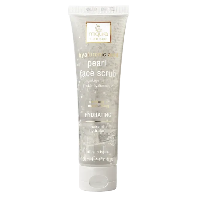 Miqura Pearl Face Scrub viso acido ialuronico