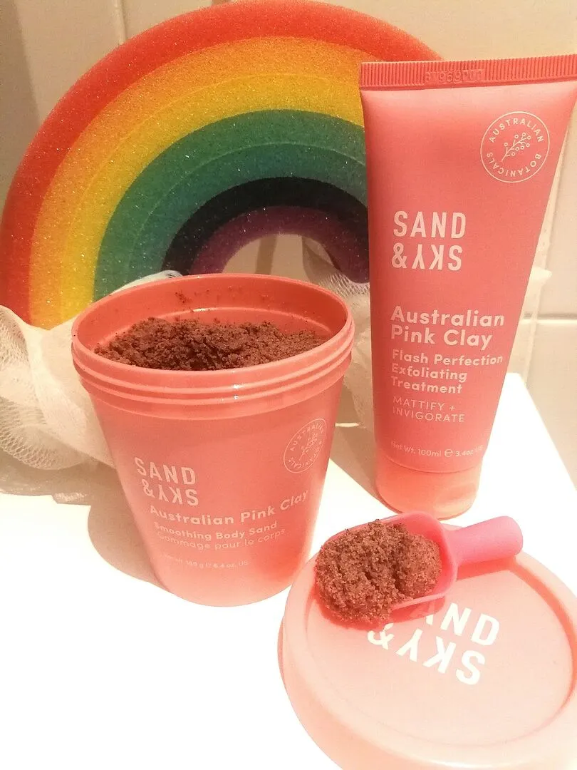 Sand & Sky Australian Pink Clay Smoothing Body Sand scrub corpo levigante
