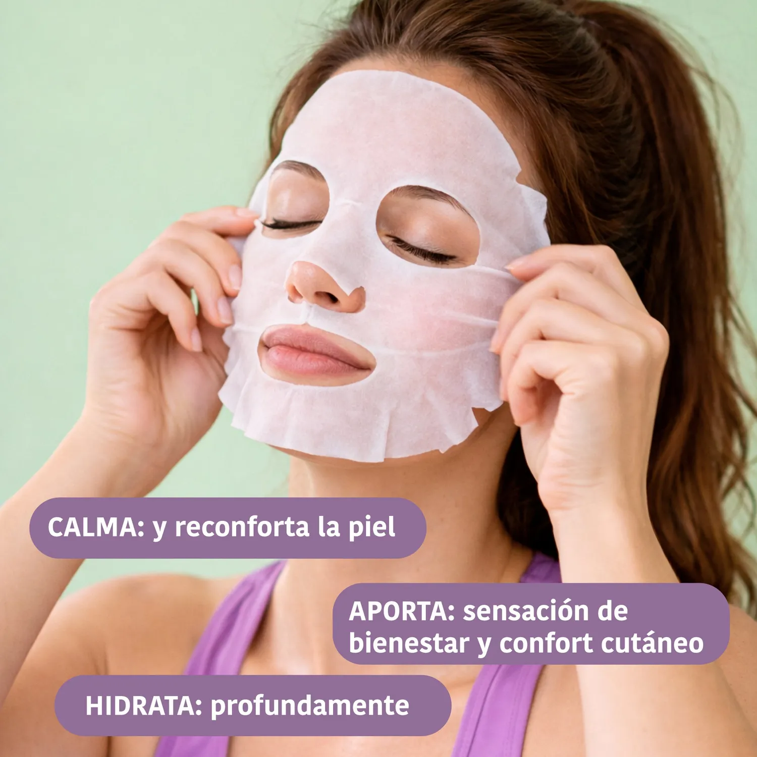 Iroha Nature Mindful Ritual maschera viso ashwagandha calmante