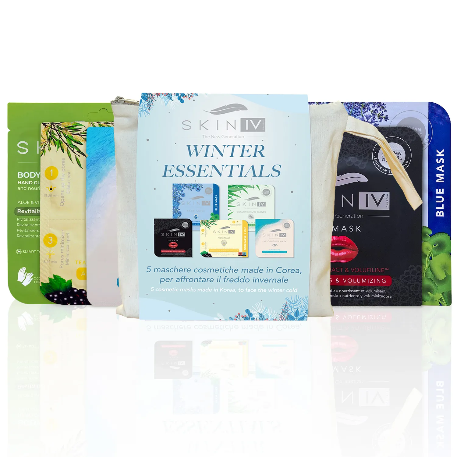 Skin Iv Winter Essentials Kit 5 Maschere Coreane Inverno