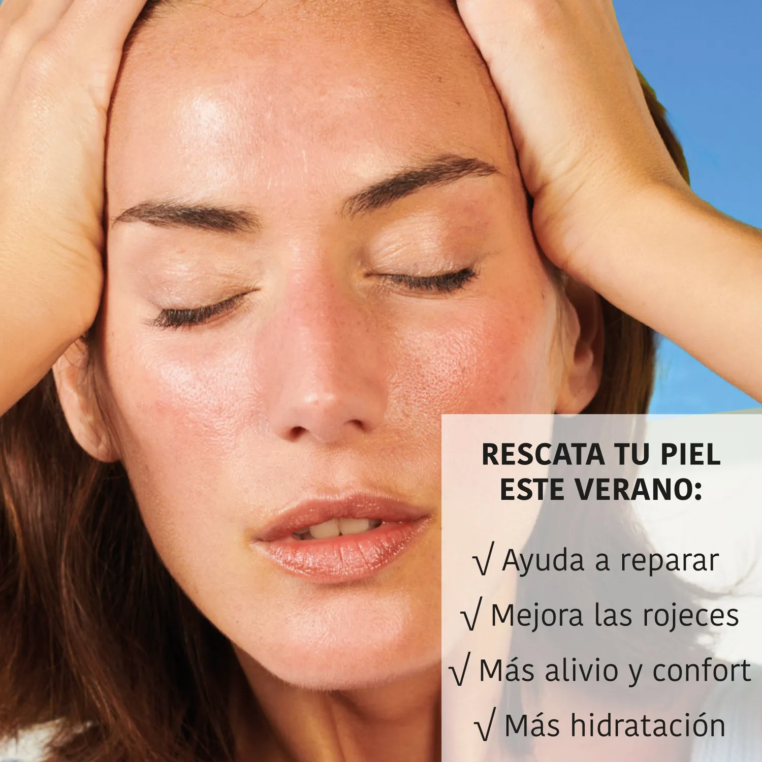 Irohanature Repairing Aftersun maschera viso lenitiva melone