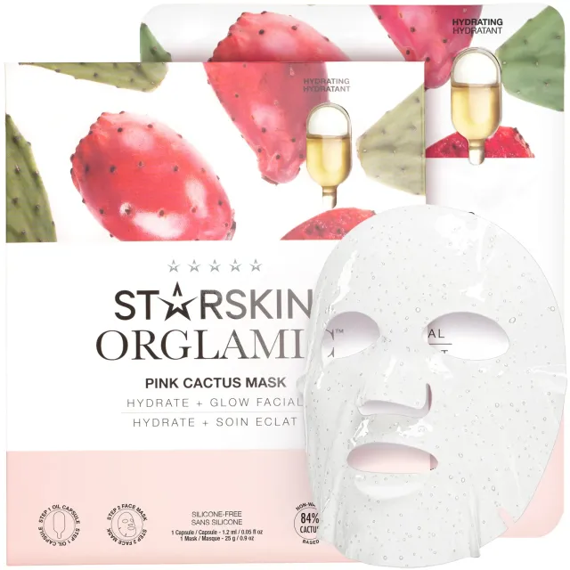 Starskin Orglamic Pink Cactus Mask maschera viso idratante