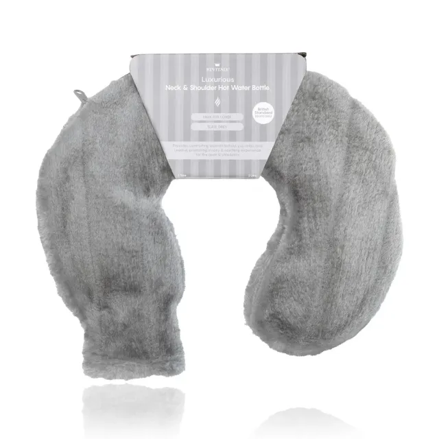 Revitale Collo Spalla borsa acqua calda grigio ardesia