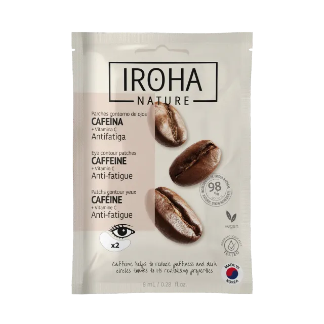 Irohanature Anti-Fatigue Patch Occhi Caffeina