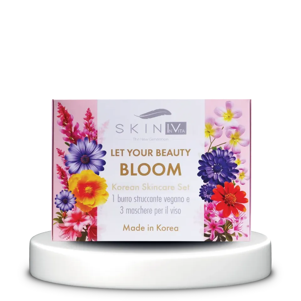 Skin Iv Beauty Bloom cofanetto skincare 4 pezzi illuminante