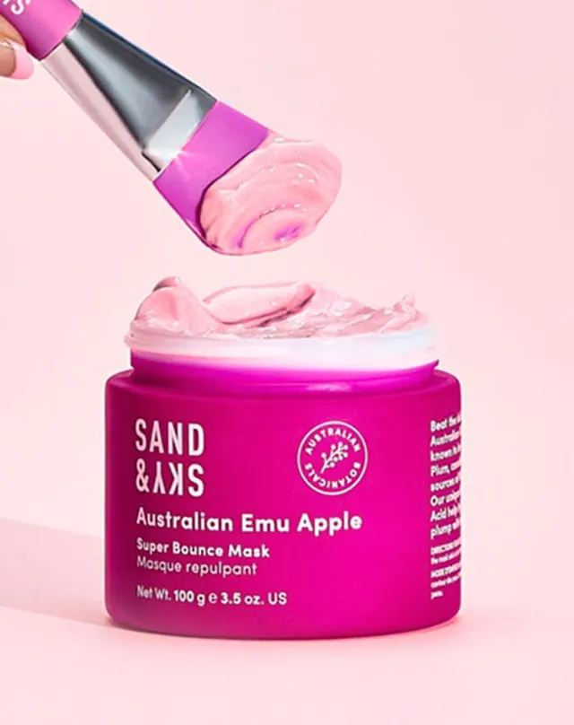 Sand & Sky Glow Berries Super Bounce Mask illuminante