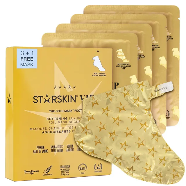 Starskin The Gold Mask Foot maschera piedi 3+1 rosa