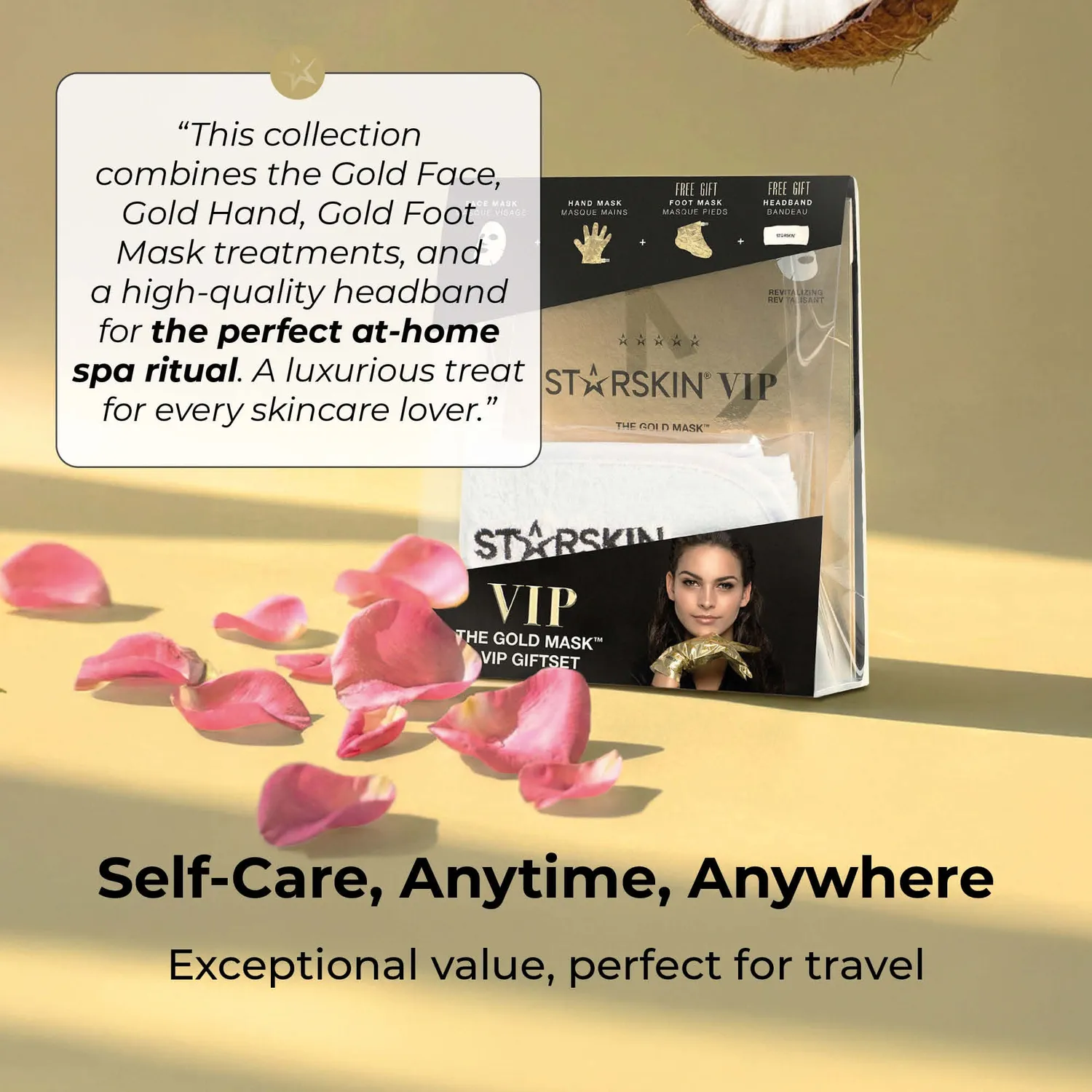 Starskin The Gold Mask Set maschere oro assortite