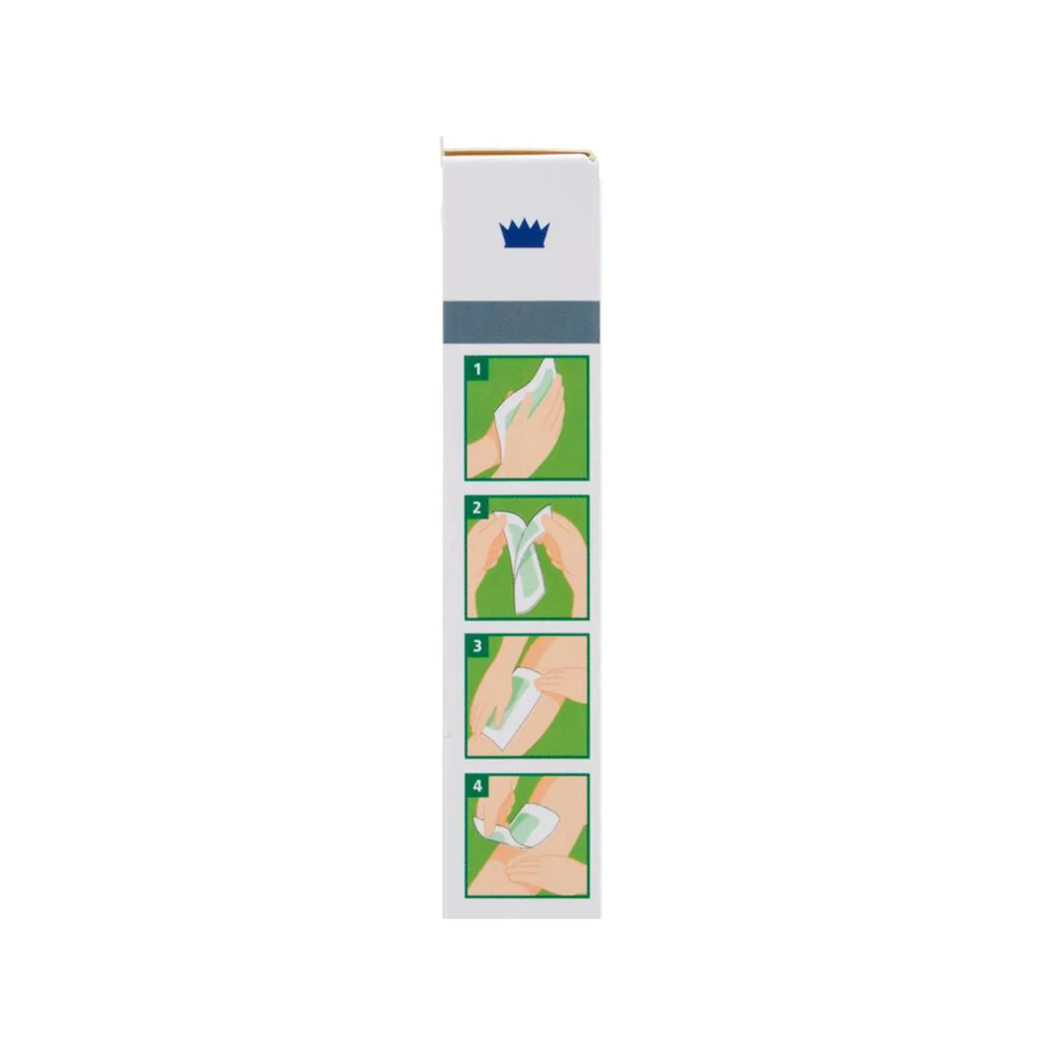 Revitale Strisce Depilatorie Corpo 12 pz Tè Verde Pelli Secche