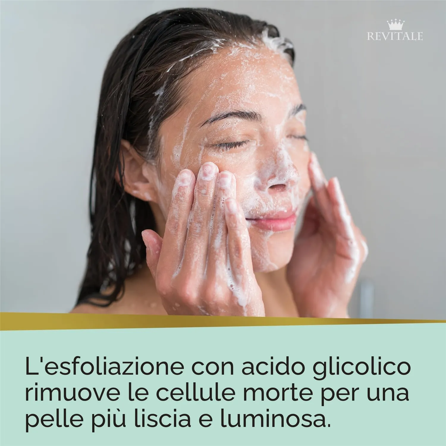 Revitale Advanced Sapone Acido Glicolico Saponetta 80 g Levigante
