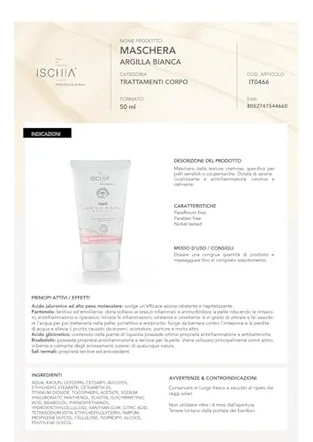 Ischia Thermae Sali di Ischia Pro Maschera Argilla Pelli Sensibili 150 ml