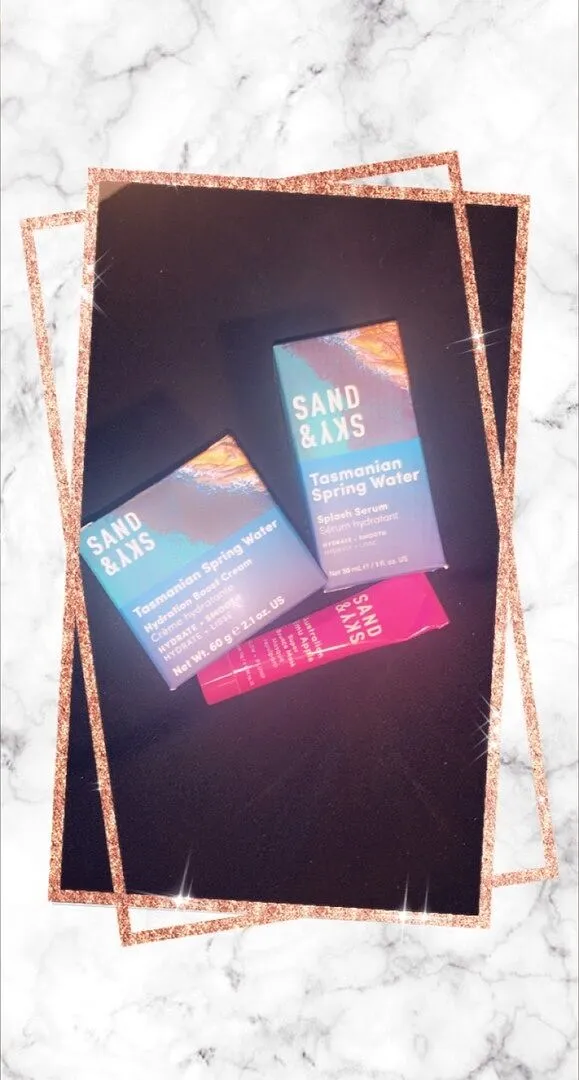 Sand & Sky Healthy Hydration Kit viso siero + crema