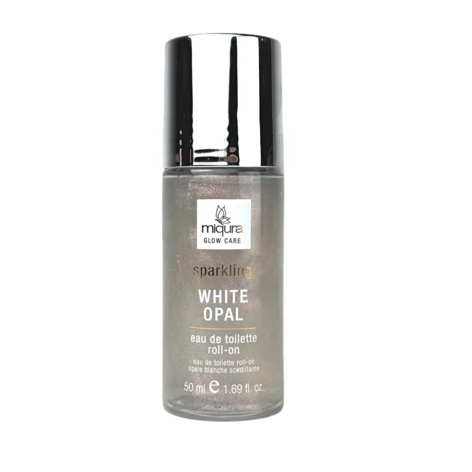 Miqura White Opal Sparkling profumo roll-on glitter