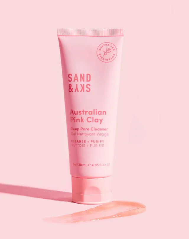 Sand & Sky Australian Pink Clay Deep Pore Cleanser detergente pori