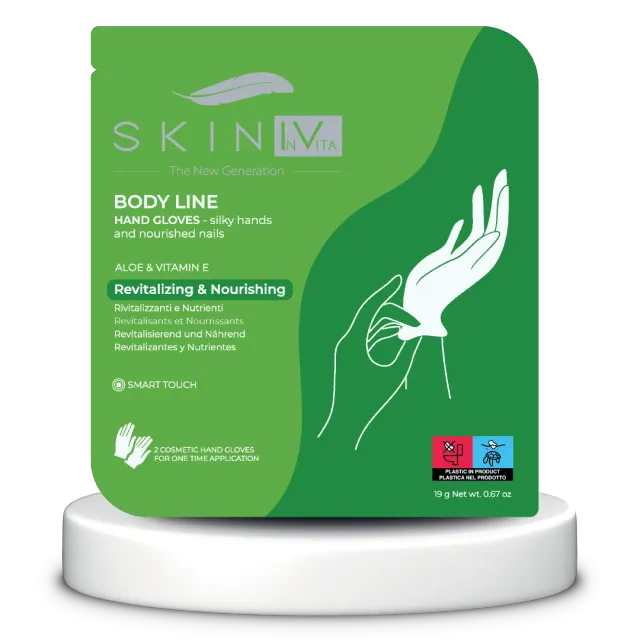 Skin Iv Mani Setose maschera mani guanti touch aloe e karite