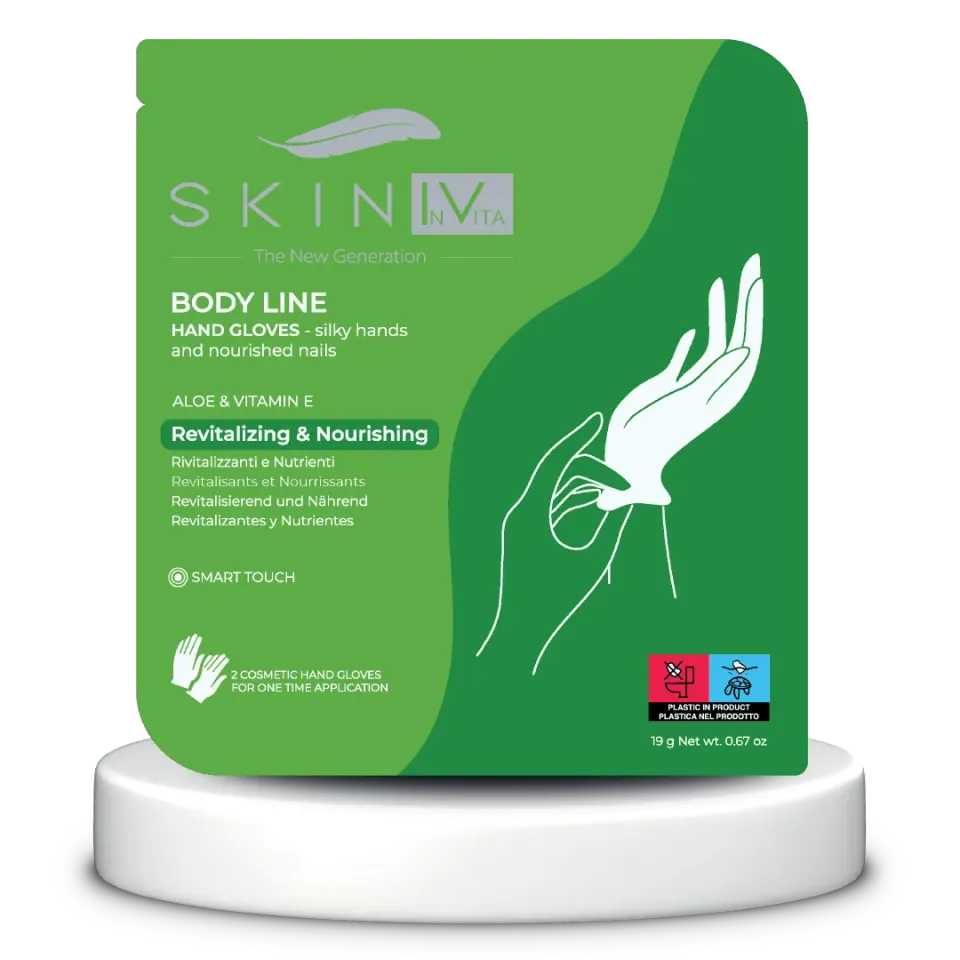 Skin Iv Mani Setose maschera mani guanti touch aloe e karite