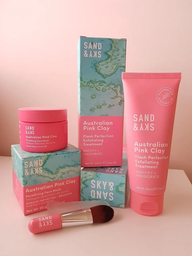 Sand & Sky Perfect Skin Kit kit viso pori dilatati 2 pezzi