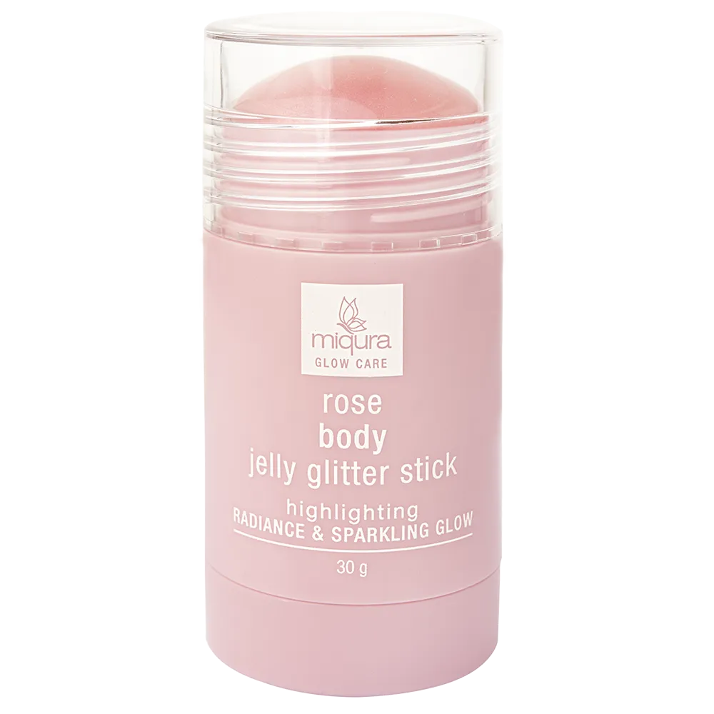 Miqura Body Jelly Glitter Stick rosa corpo