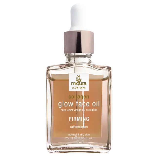 Miqura Glow Care Collagen olio viso illuminante