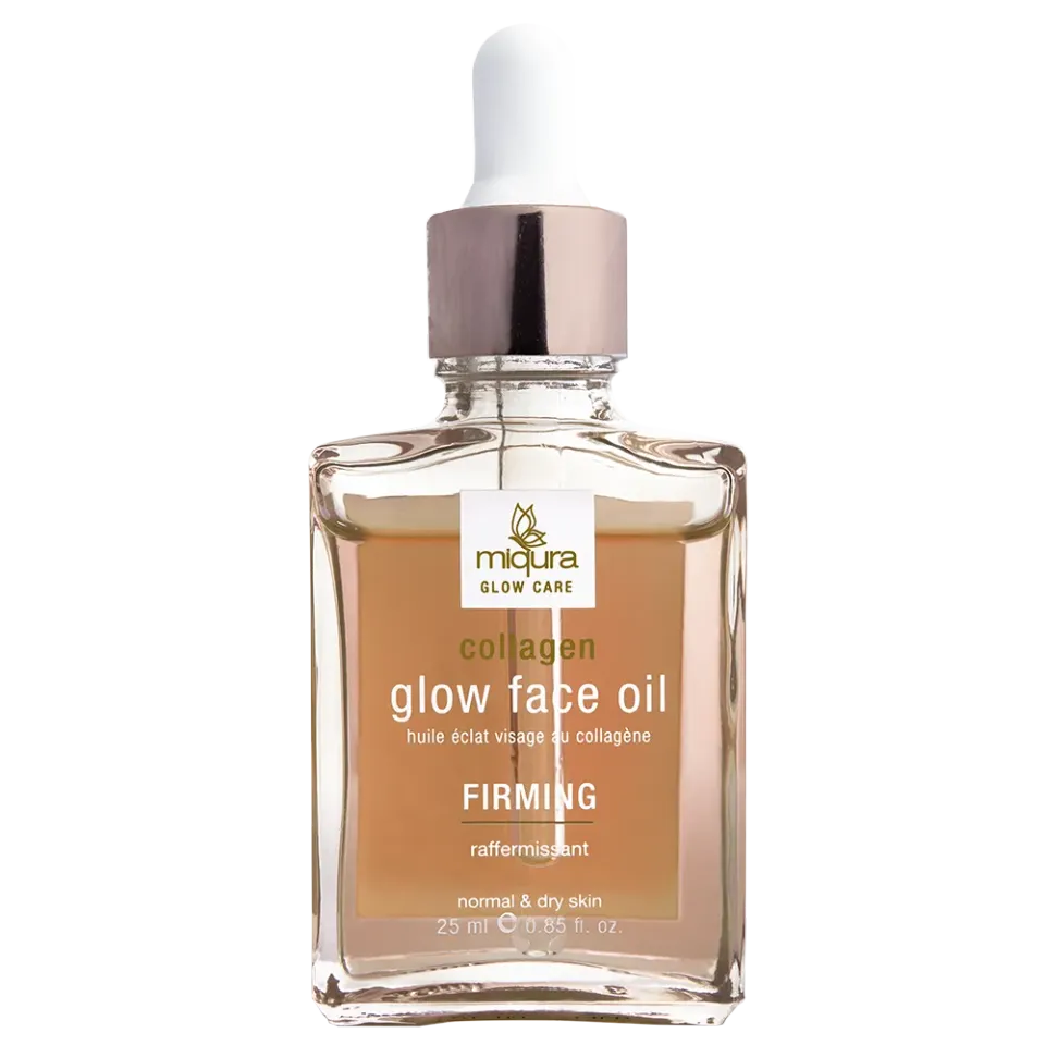 Miqura Glow Care Collagen olio viso illuminante
