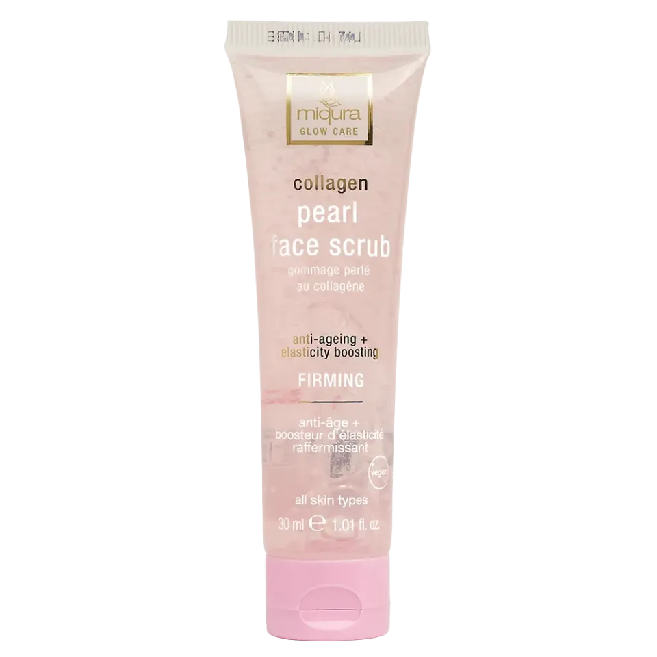Miqura Pearl scrub viso esfoliante al collagene
