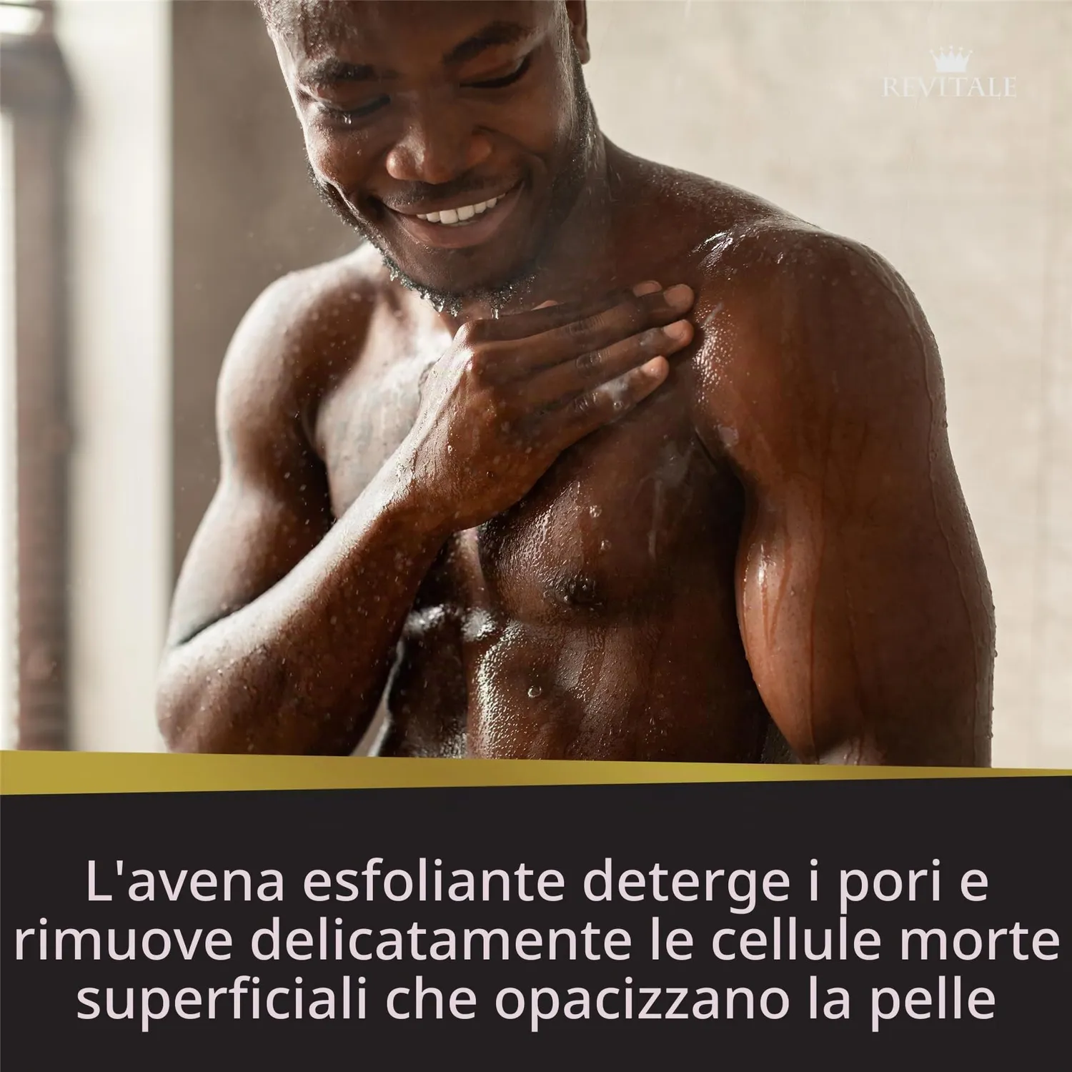 Revitale Advanced Sapone Nero Africano Saponetta Viso Corpo