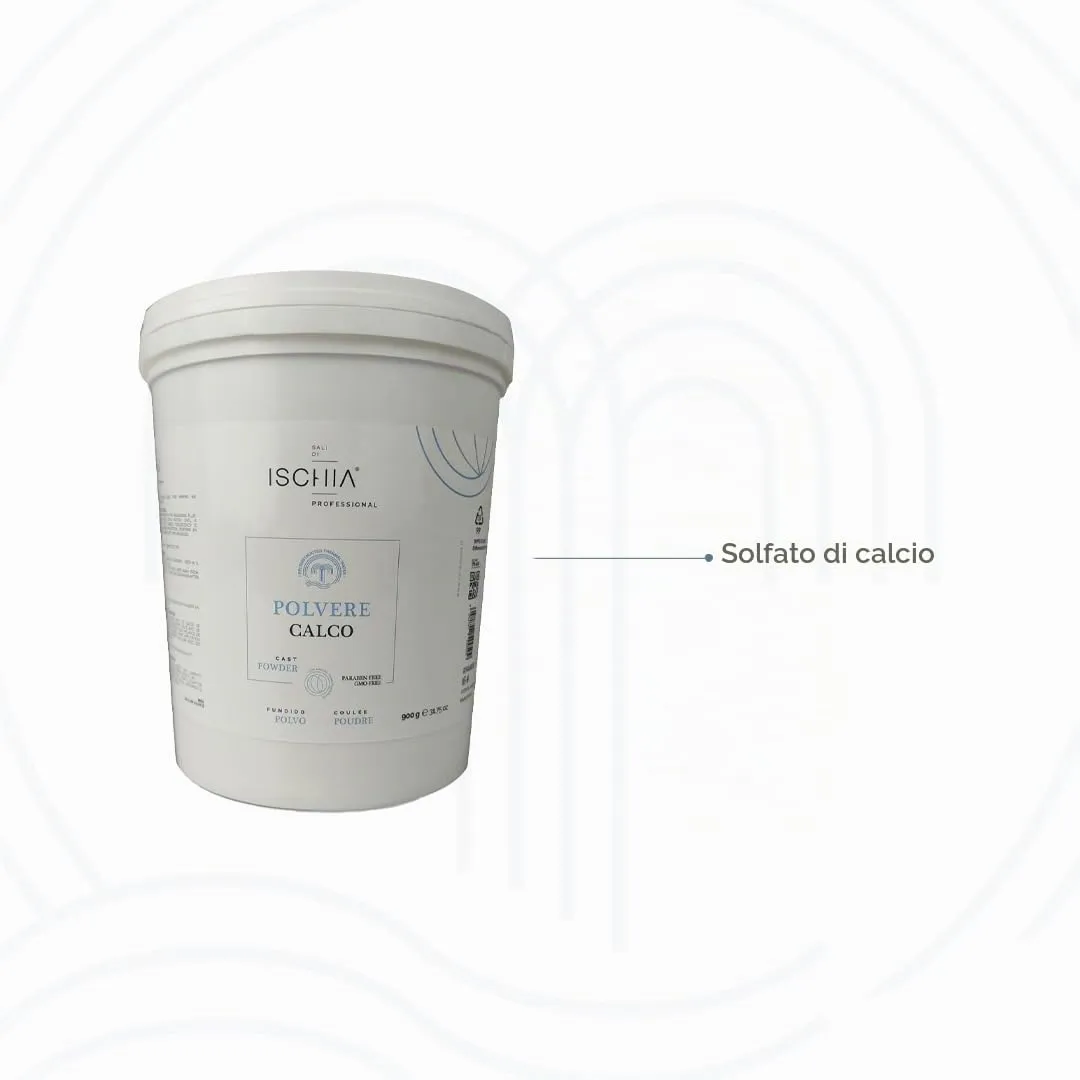 Ischia Thermae Polvere Calco Trattamento Corpo 900 g Purificante