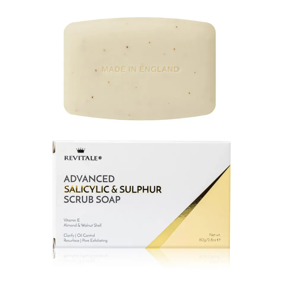 Revitale Advanced Sapone Esfoliante Saponetta 80 g Acido Salicilico