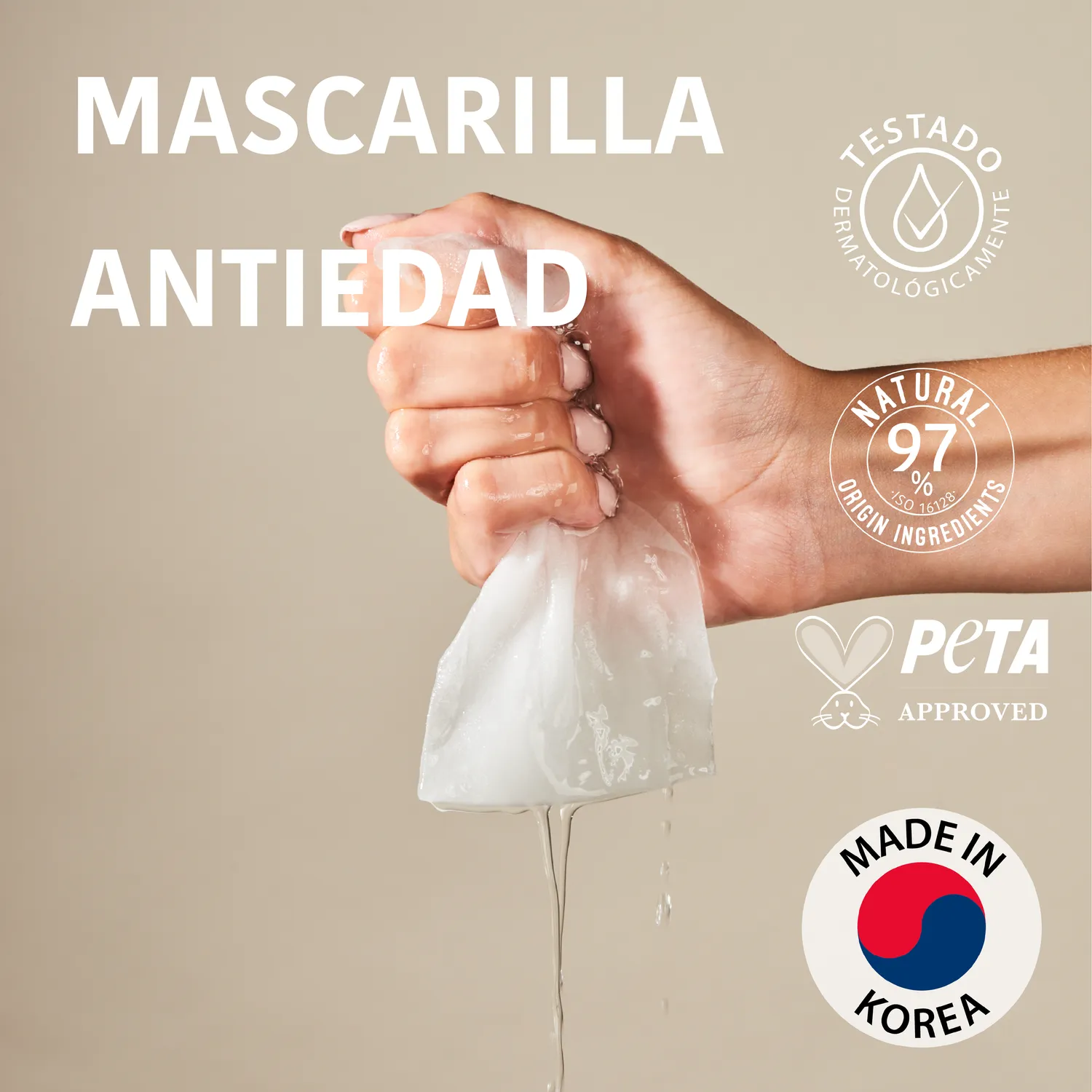 Irohanature Anti-Age Noni Maschera Viso Idratante Acido Ialuronico