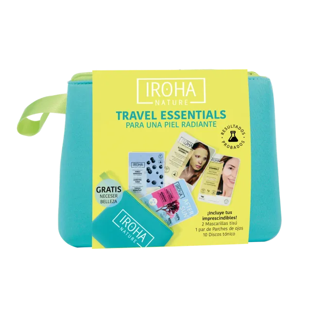 Iroha Nature Travel Essentials Kit Viso 5 Pezzi da Viaggio