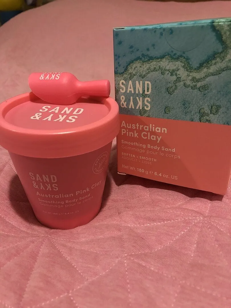 Sand & Sky Australian Pink Clay Smoothing Body Sand scrub corpo levigante